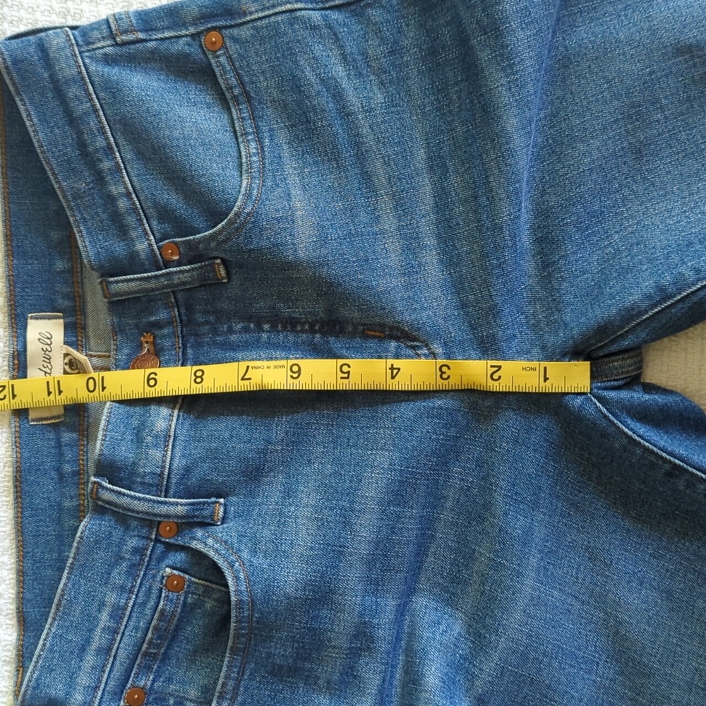 Madewell - Mid Rise Kick Out Crops - Raw Hem Edition - NWT - Size 26 - Picture 12 of 13